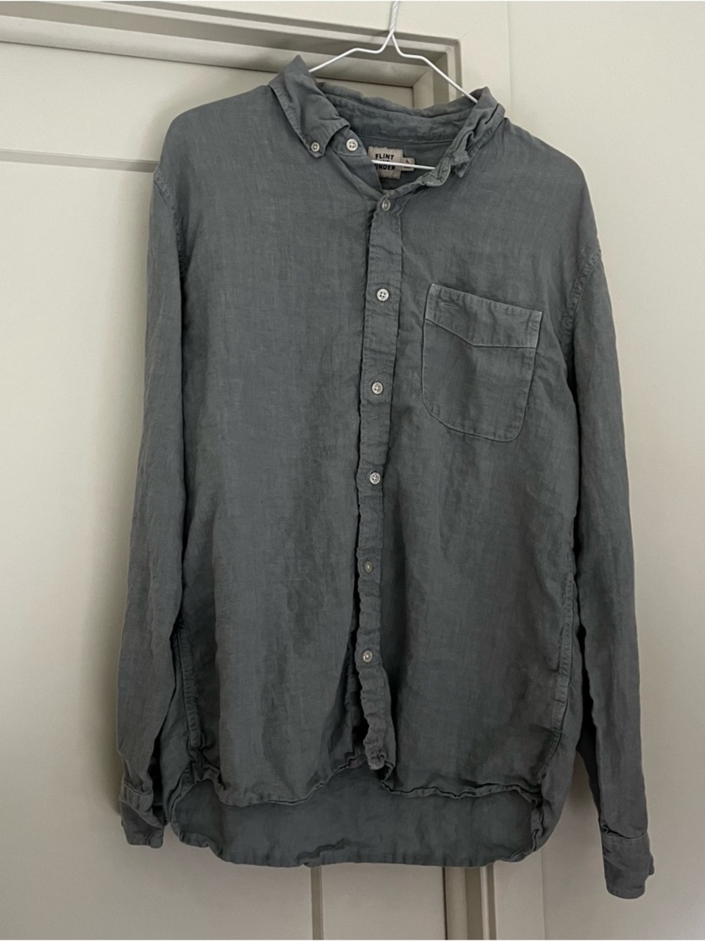 FLINT and TINDER Linen Button-Down Shirt